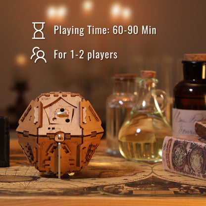 Philosopher's Stone | Puzzle Box | Escape Room Game (Metal Version)