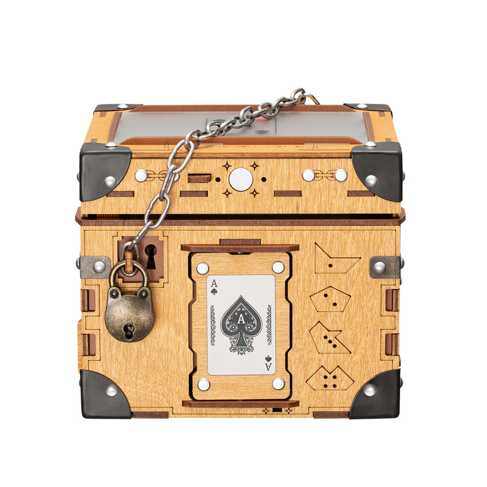 Houdini Box | Electronic Puzzle Box | Escape Room Game