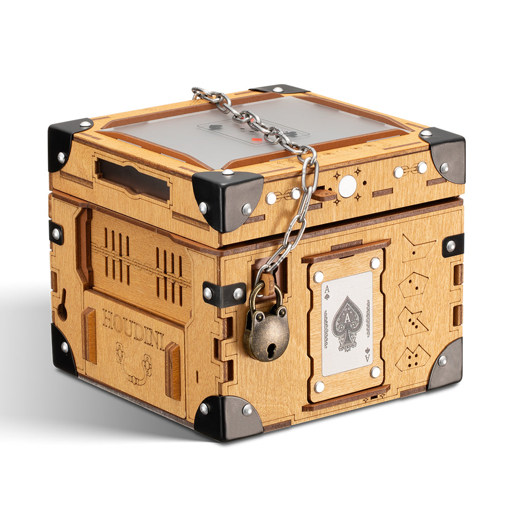 Houdini Box | Electronic Puzzle Box | Escape Room Game