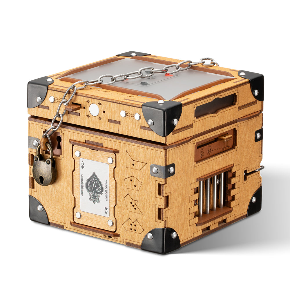 Houdini Box | Electronic Puzzle Box | Escape Room Game