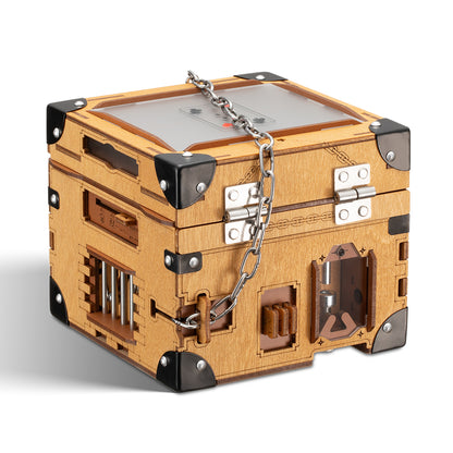 Houdini Box | Electronic Puzzle Box | Escape Room Game