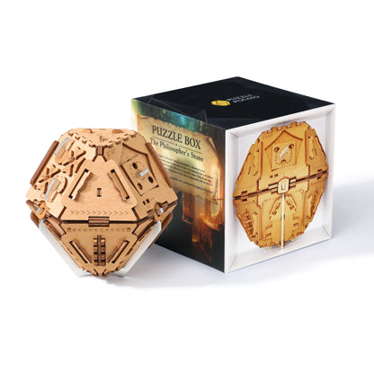 Philosopher's Stone | Puzzle Box | Escape Room Game (Metal Version)