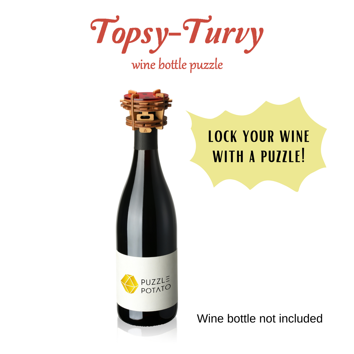 Topsy-Turvy | Wine Bottle Puzzle