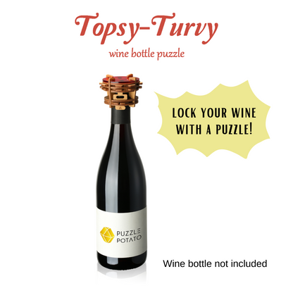 Topsy-Turvy | Wine Bottle Puzzle