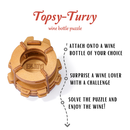 Topsy-Turvy | Wine Bottle Puzzle